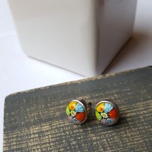 Alan K. Stud Earrings